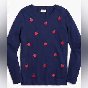 J.Crew Factory Apples Teddie Sweater Size Medium